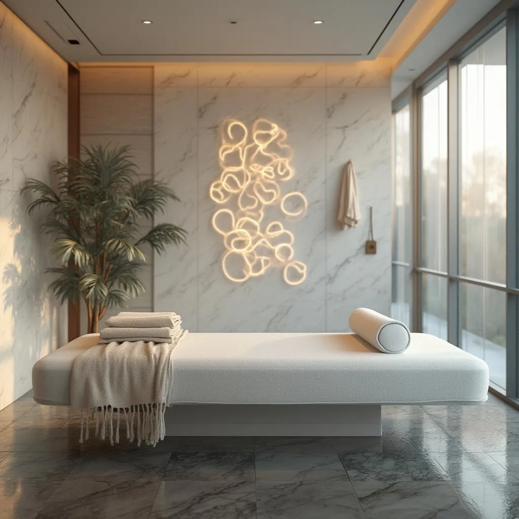 Centro benessere con tecnologie innovative